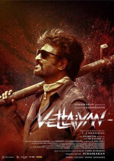 Rajinikanth alongside the cast of Vettaiyan